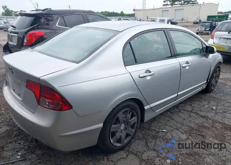 2008 Honda Civic Lx z USA, uszkodzony, nr VIN 2HGFA16598H327490
